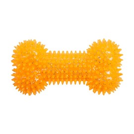 Fancy Pets Juguete para Perro, Hueso con Squeaker, Glitter y Colores Surtidos GDE