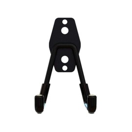 Shiwaki 2 pcs Garage Storage Utility Hooks Garage Tool Organizer Small square Metal rubber Mount Hooks