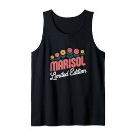Marisol Limited Edition Flowers Custom Name Wife Grandma Tank Top