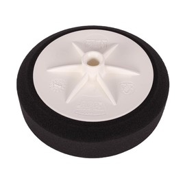 M14 Foam Pad, 15cm High-Density Polishing Pad, for Cars, Boats, Rotary and Dual Action Polishers (Black - Soft)