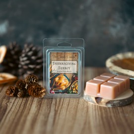 The Candle Daddy Thanksgiving Turkey - Thanksgiving Turkey Sage Scented Wax Melt - 1 Pack - 2 Ounces - 6 Cubes