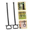 Kisangel Adjustable Children's Gymnastic Rings Home Workout Equipment Gymnastics Equipment