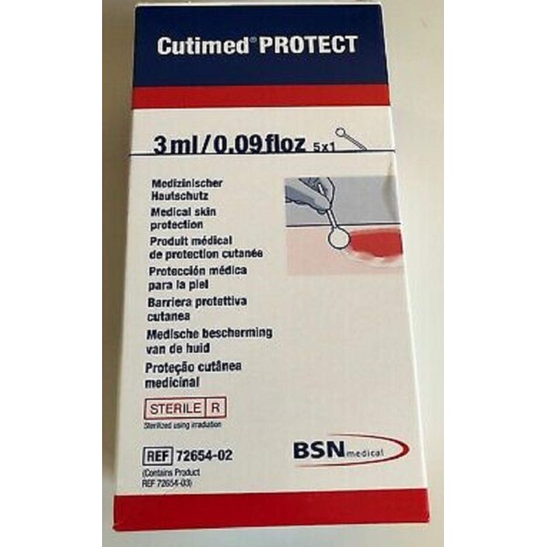 BSN Medical Cutimed Protect Foam Applicator, 3 ml (1.1 oz), Box of 5