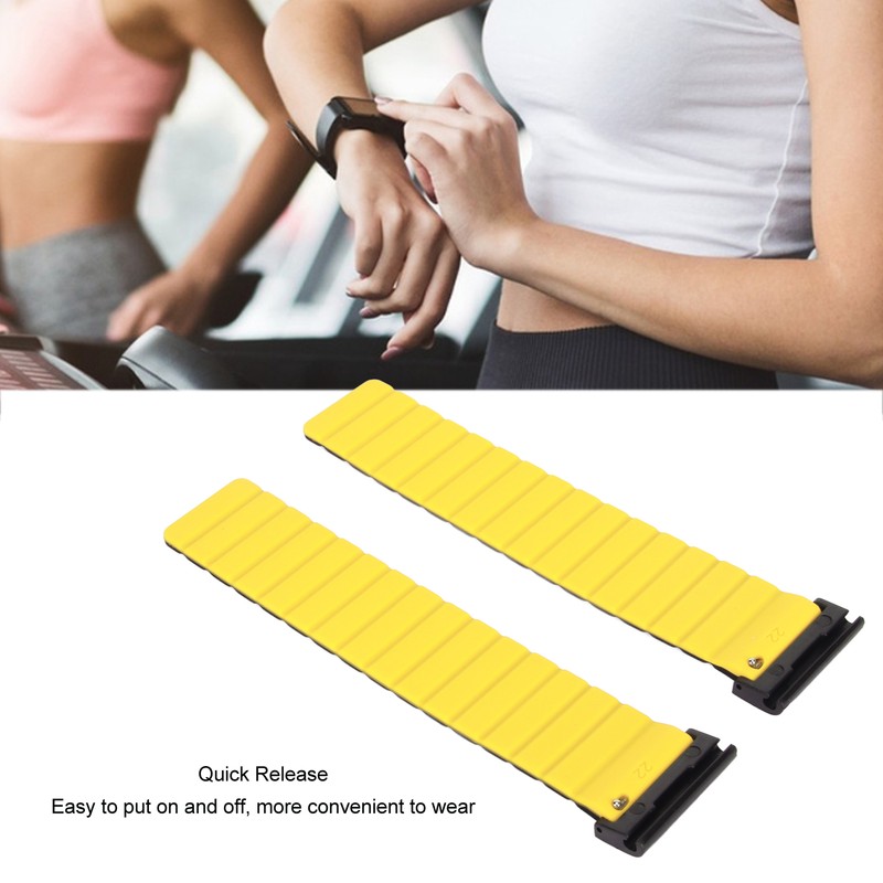 Magnetic Watch Band 26mm Sweat Proof Silicone Watch Strap Quick