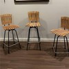 HAKZEON 4 PCS 7 Inch Bar Stool Swivel Plate, Heavy
