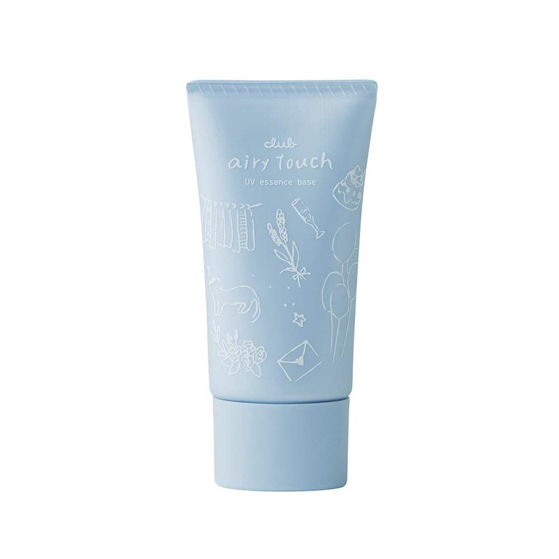 Club Cosmetics Airy Touch UV Essence Base Clear Blue Makeup