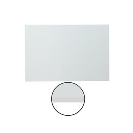 ROZILO White 1 Ply Blank Guitar Pickguard Material Scratch DIY Sheet Scratch Plate Backplate for Strat Tele