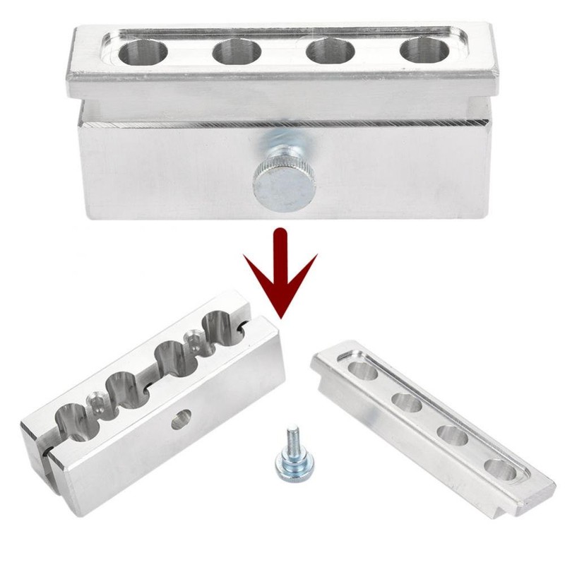 DIY Lipstick Tool, Aluminum Alloy Lip Balm Mold Holder Cosmetic