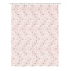 Kleine Wolke Duschvorhang Peva Bloom in Pearl mit 180x200 cm