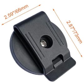 XNDGURE 3PCS Magnetic Belt Clip Men Tool Belt for Screws Nails Screwdrivers Wrench Metal Accessories Tool and Hardware Holder