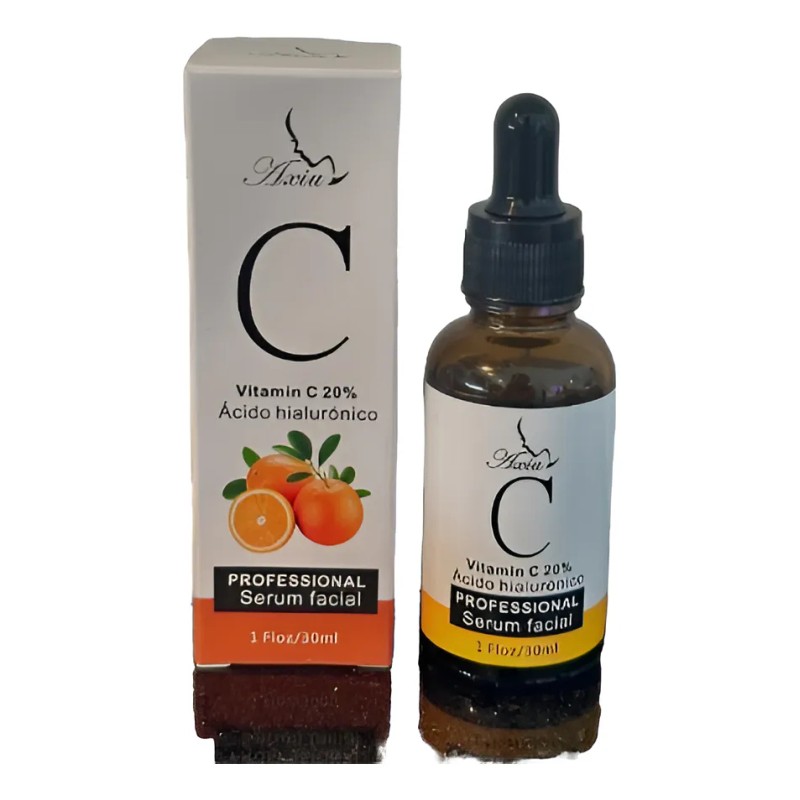 Serum Facial Profesional Vitamina C Y Acido Hialuronico Mixta