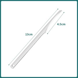 WIOOYIUU かかと角質取り 足裏角質取り ステンレス製 角質除去スクレーパー 13cm カーブ刃 足裏 かかとケア 家庭用