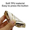 CHQLPBF 2pcs Key Fob Cover with Metal Keychain Compatible with