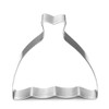 WDYJMALL Princess Dress Skirt Shaped Cookie Cutter