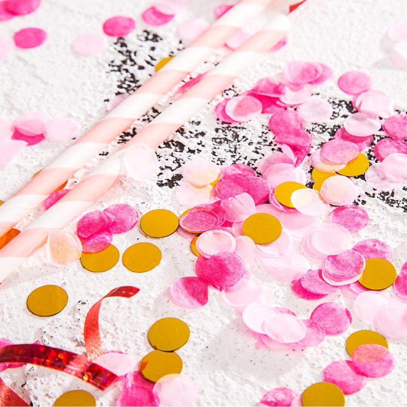 Tissue Confetti Circle Dots for Table Wedding Birthday Party Decoration,