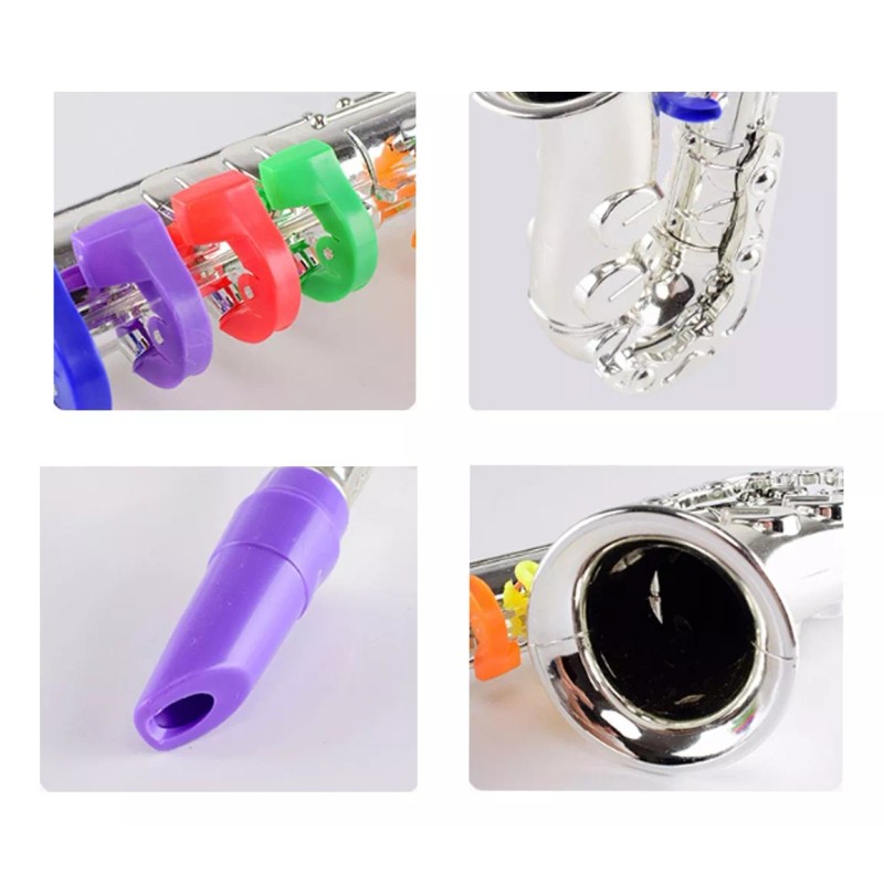 Generic Instrumentos Musicales Infantiles, Juguete De Saxofón Para