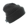 Milani Thinsulate 40 Gram Insulated Winter Beanie Hat (Solid Charcoal