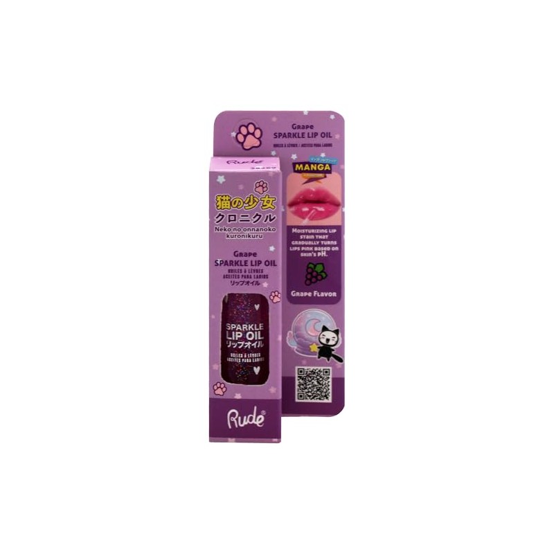 Manga Collection Manga Sparkle Lip Oil - Grape by Rude