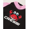 Cressi Unisex Baby Smoby Shorty Wetsuit 2mm for Kids Black/Pink,
