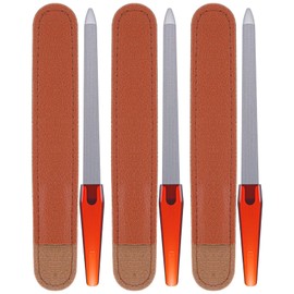3 Pack 6.9 Inches Metal Nail File, Finger Nail Files