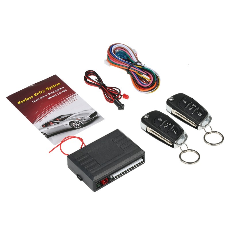 Car Door Lock Keyless Entry System Remote Central Control Box