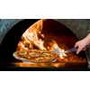 Folding Pizza Peel Bakers Paddle Large Stainless Steel Blade, Ergonomic