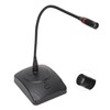 Gooseneck Microphone Desktop 6.35mm Cable Gooseneck Microphone with Light for