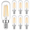 E12 Edison LED Light Bulbs 40 Watt Equivalent Candelabra, Dimmable