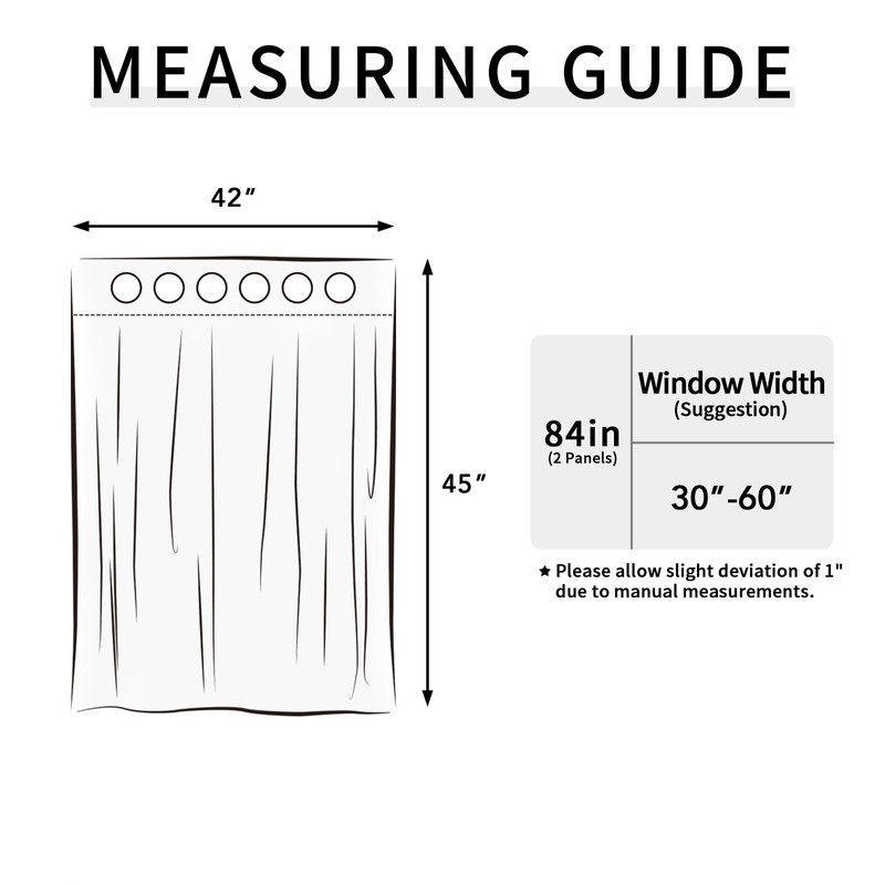 Easy-Going Blackout Curtains for Bedroom, Solid Thermal Insulated Grommet and