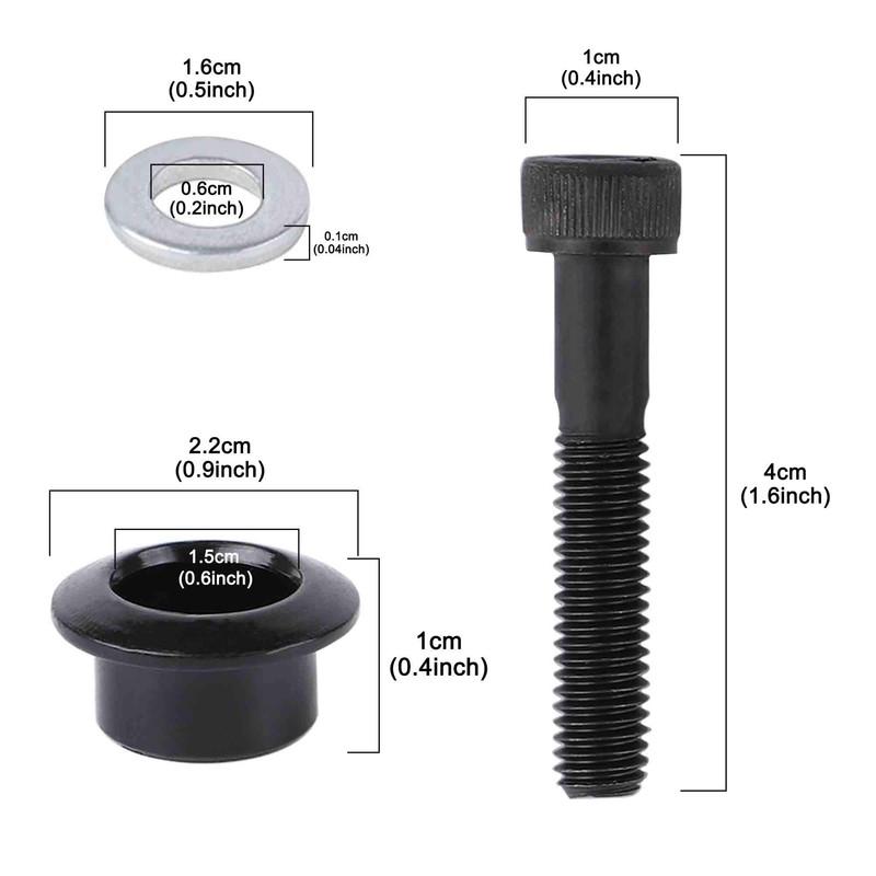 TOMALL Front Fork Fixing Screw Kit Scooter Screw Assembly Accessories