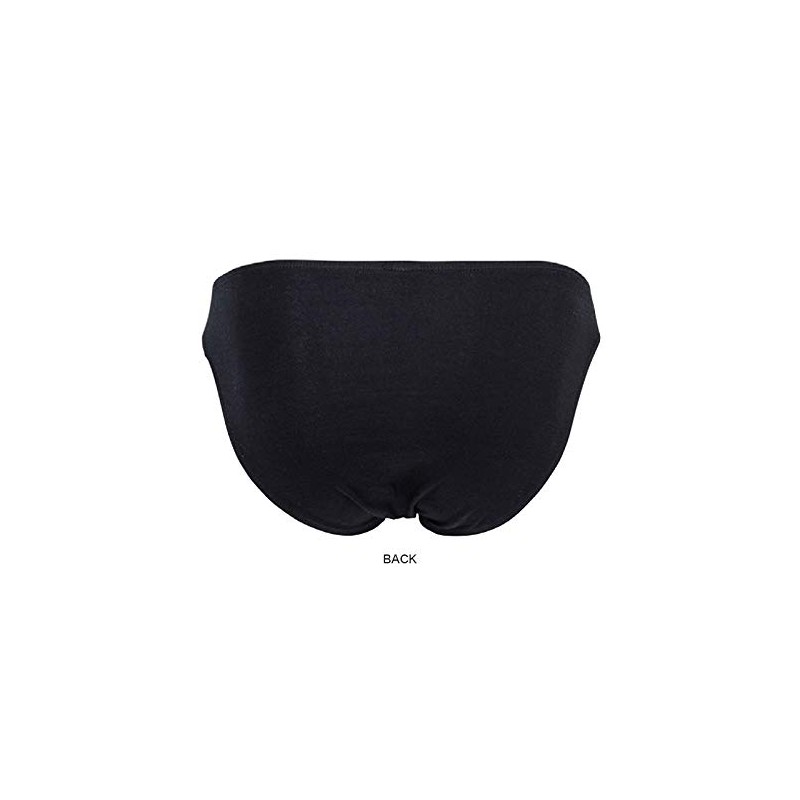 BVD BIKINI GR182ATS Men's Briefs, Cotton Blend, Bear Sheeting, Black