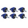 6PCS Hard Top Quick Removal Fastener Thumb Screw with D