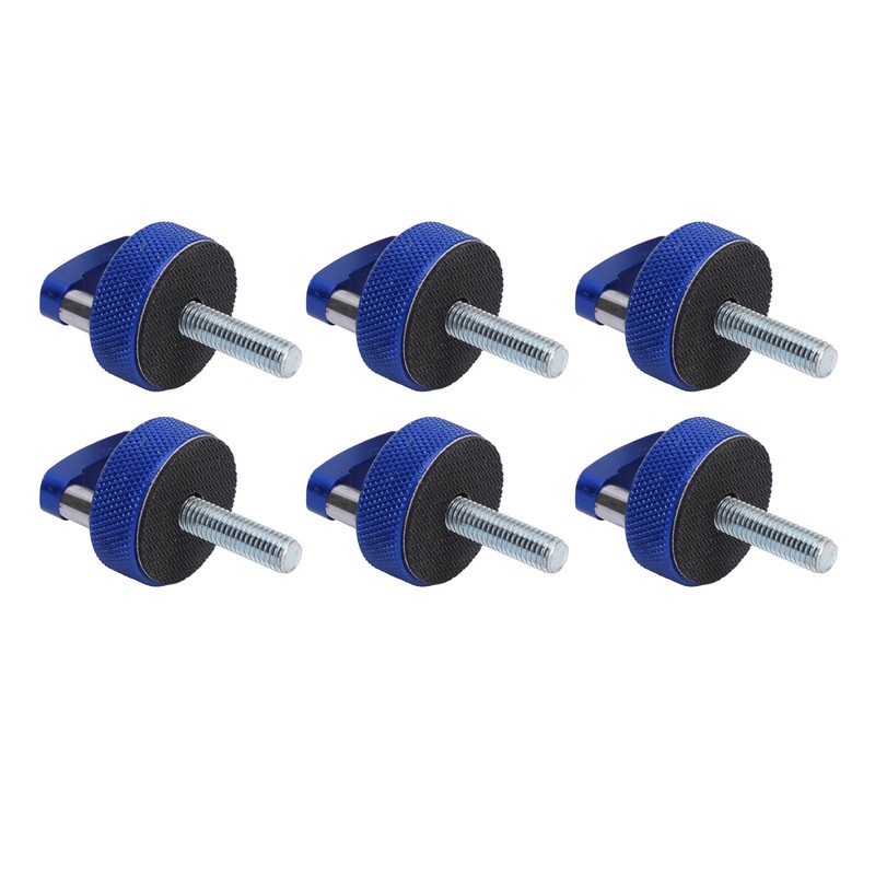 6PCS Hard Top Quick Removal Fastener Thumb Screw with D