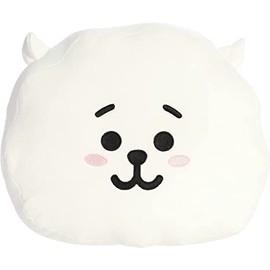 Aurora® Lovable BT21 RJ Stuffed Animal - Collectible Fun - Delightful Cuteness - White 14 Inches
