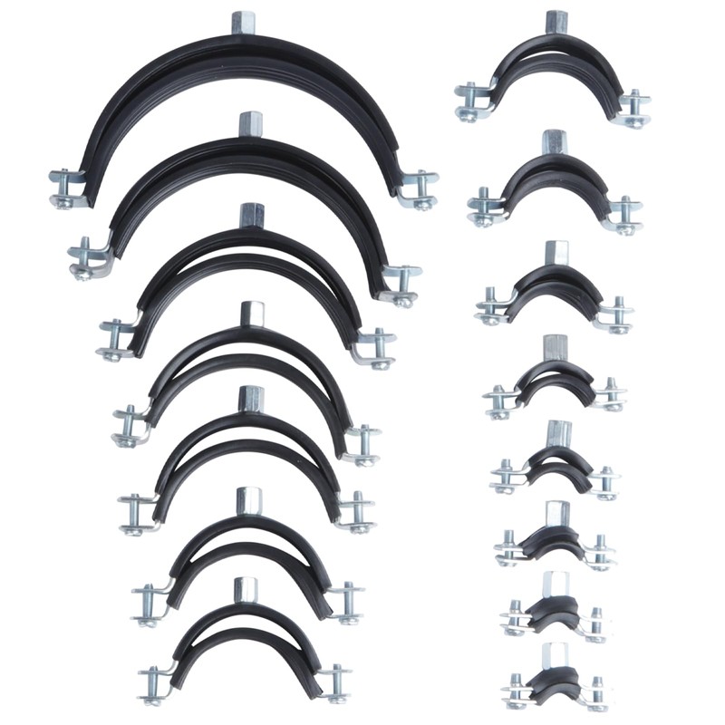 JDHGSHL 6 PCS Split Ring Pipe Hanger, Heavy Duty Adjustable