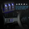 3 Gang Switch Panel On/Off Toggle Switch Panel Waterproof 12