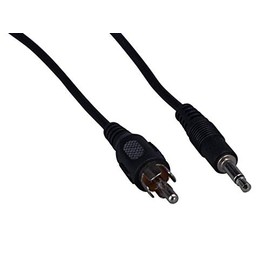 Cable Leader 3.5mm Mono Male to RCA Male Audio Cable (12 Foot (1 Pack))
