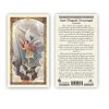 San Miguel Arcangel Oracion Laminated Prayer Cards Pack of 25 Spanish