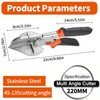 PräZise Multi-Angle Miter Shears for Wood, Multi Angle Miter Shear
