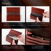 TASUKI Men's Long Wallet, Genuine Leather, Italian Leather, Made in