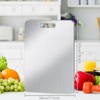 BLOCE Titanium Cutting Board for Kitchen, Stainless Non Stick Chopping
