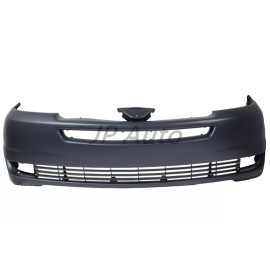 jpautowholesale For 2004-2005 Toyota Sienna Front Bumper Cover Primed