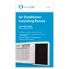 ANYAIR AMIP Window Air Conditioner Foam Insulating Panels, Pack of