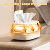 Baby Wipe Warmer with Night Light,Innovative Spring Design,Baby Wet Wipes