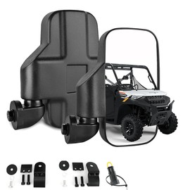 Ranger Side Mirrors - UTV Sideview Mirror with Profit/Profile Clamp Mount for Polaris Ranger 1000 XP 1000 SP 570 Polaris General 1000/XP 1000, Canam Defender/Maverick Trail 2013-2026