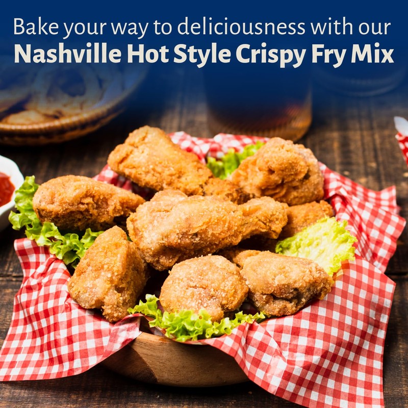 Calhoun Bend Mill Nashville Hot Style Crispy Fry Mix |