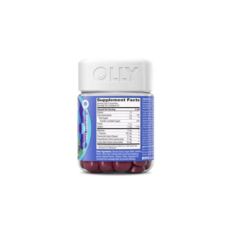 Olly Extra Strength Sleep 50 Gomitas, Original Y Nuevo C/50
