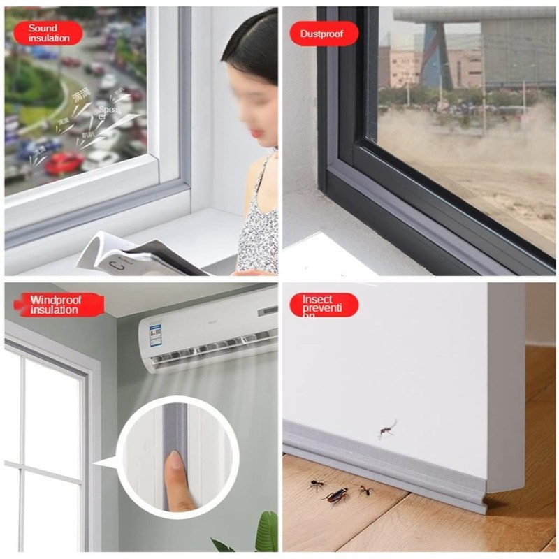 FDSHIP Window Seal Strip Door Weatherstrip Door Seal Strips (5