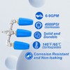 EZALOR Triple Turbo Nozzle Pressure Washer, 360° Rotating Turbo Nozzle