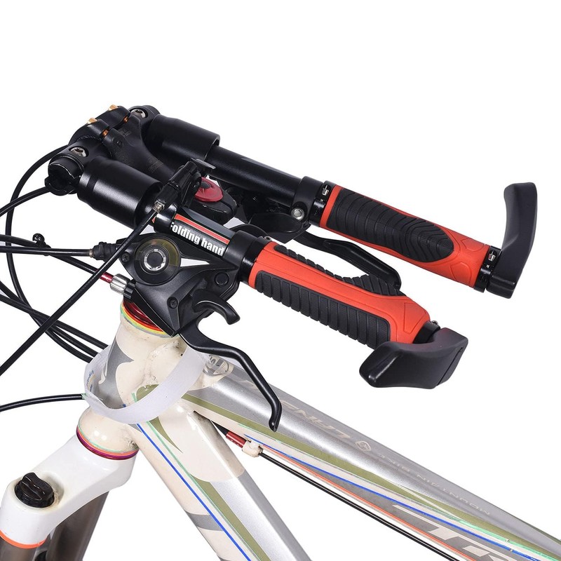 Hominas Bicycle Handlebar Foldable 25.4 mm/31.8 mm Quick Release Mountain